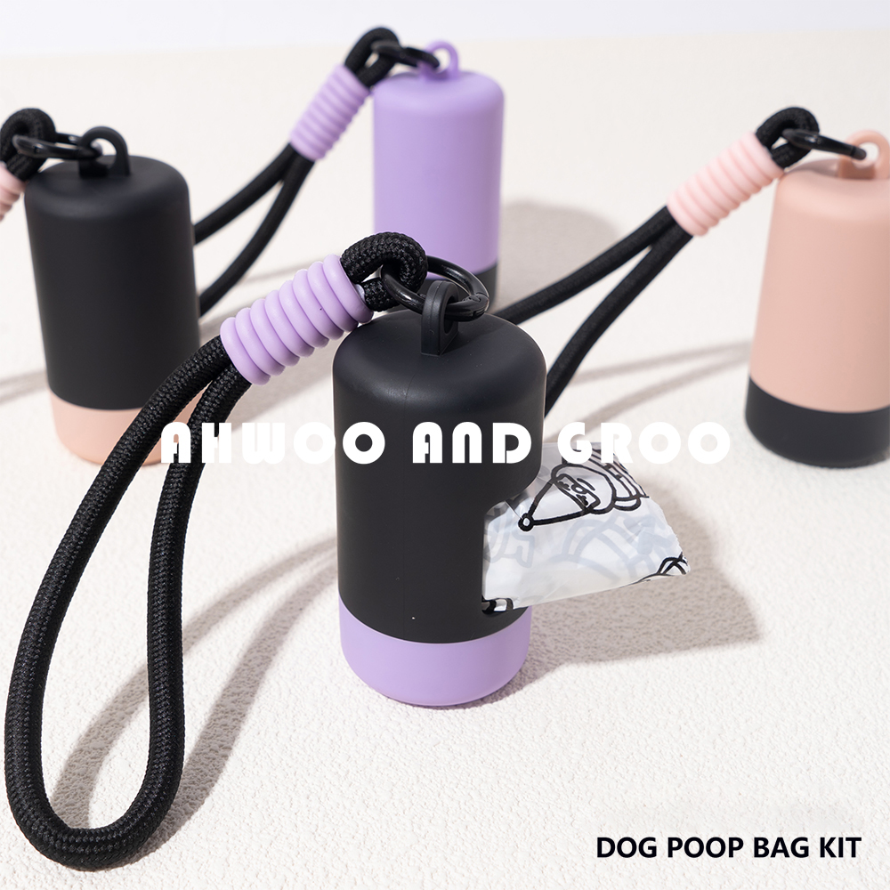 Poop Bag Dispenser - Pet Poop Scooper Bag Portable Pet