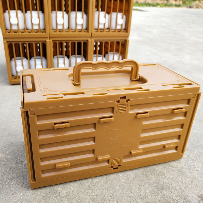 Pet Supplies Pet Shop - Plastic Birdcage Portable Takeout Transport Parrot