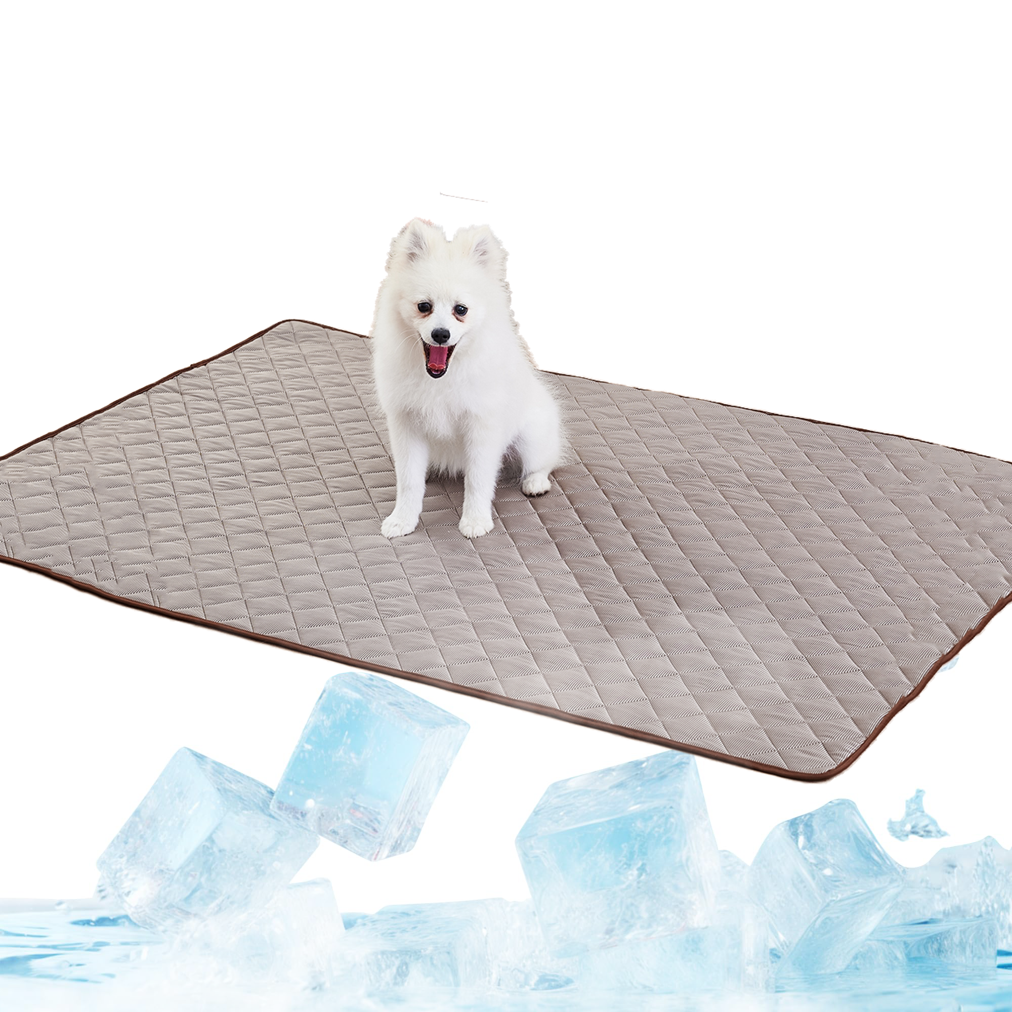 Calming Dog Bed - Pet Cooling Mat Dog Cat Sleeping