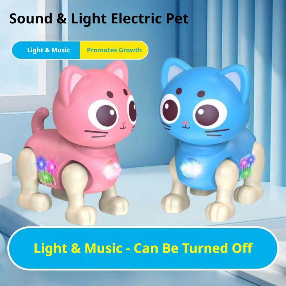 Interactive Cat Toy - Electric Walking Cat Toy for Kids
