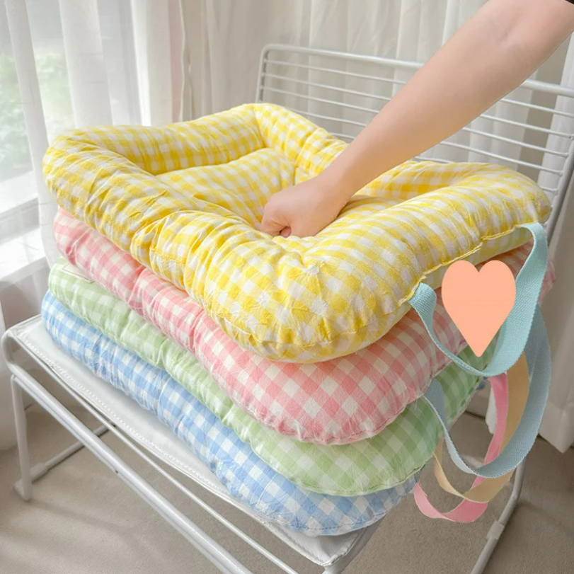 Cute Plaid Dog Cat Cushion  Ch – Calming Dog Bed recenzja i cena