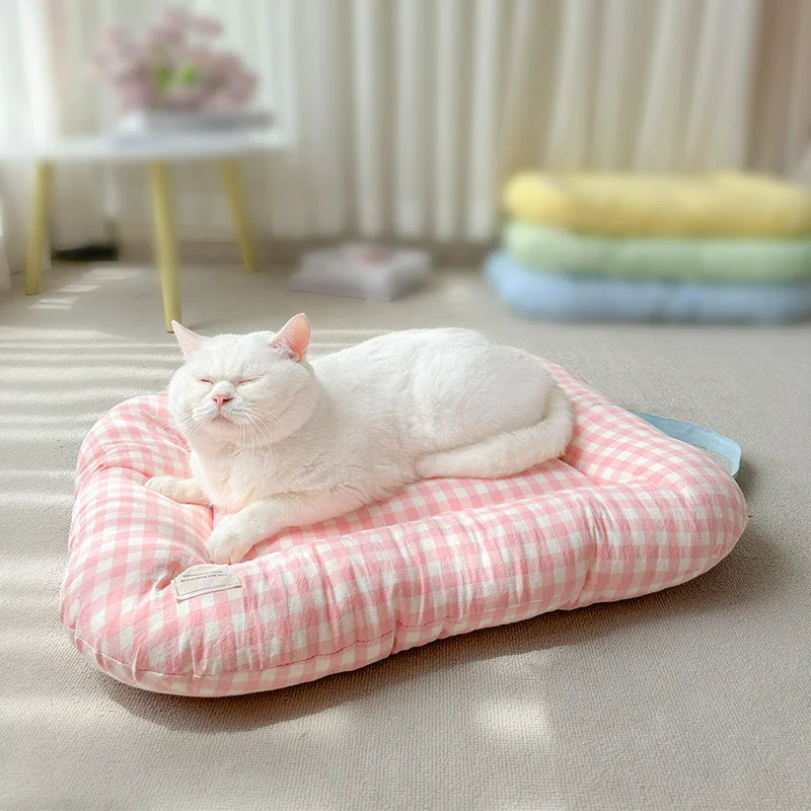 Cute Plaid Dog Cat Cushion  Ch – Calming Dog Bed recenzja i cena