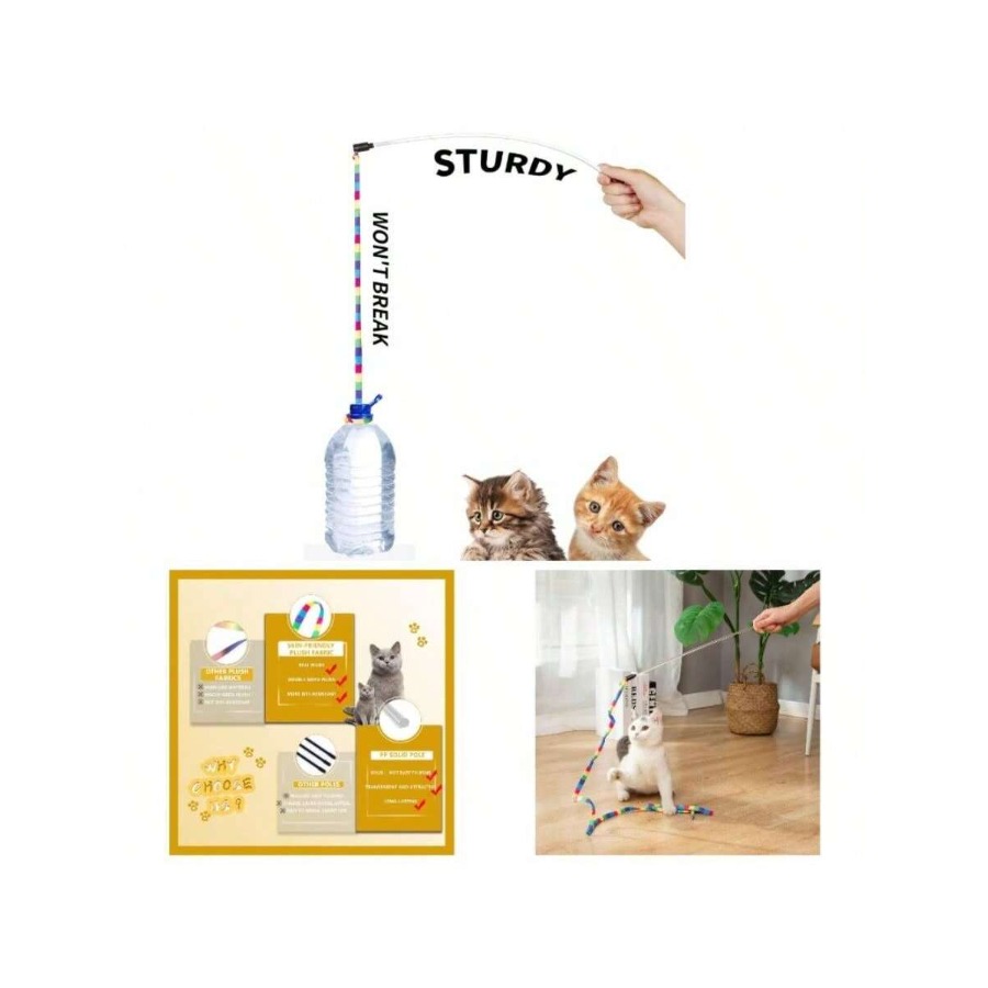 【New Arrival】Durable Ribbon Ca – Interactive Cat Toy recenzja i cena