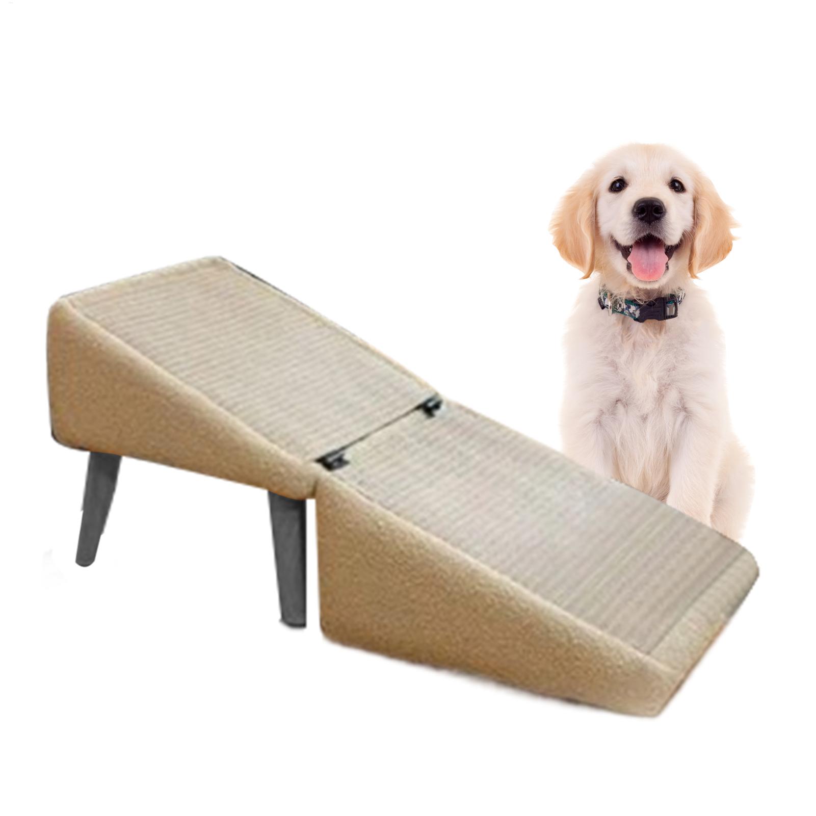 Dog Ramp for Bed Foldable Dog  – Calming Dog Bed recenzja i cena