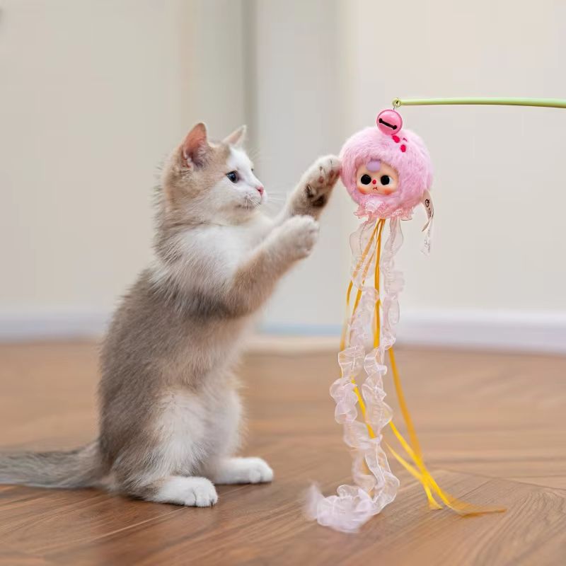 New Baby Three Cat Teasing Sti – Interactive Cat Toy recenzja i cena
