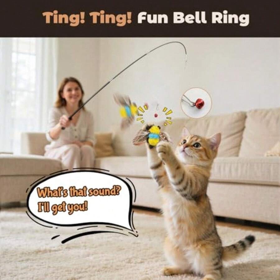 【New Arrival】Retractable Cat W – Interactive Cat Toy recenzja i cena