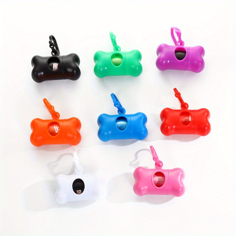 Colorful Bone-Shaped Dog Poop  – Poop Bag Dispenser recenzja i cena