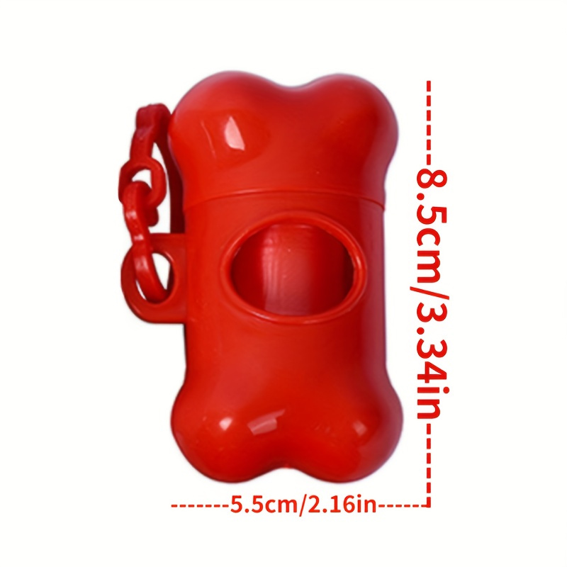 Colorful Bone-Shaped Dog Poop  – Poop Bag Dispenser recenzja i cena