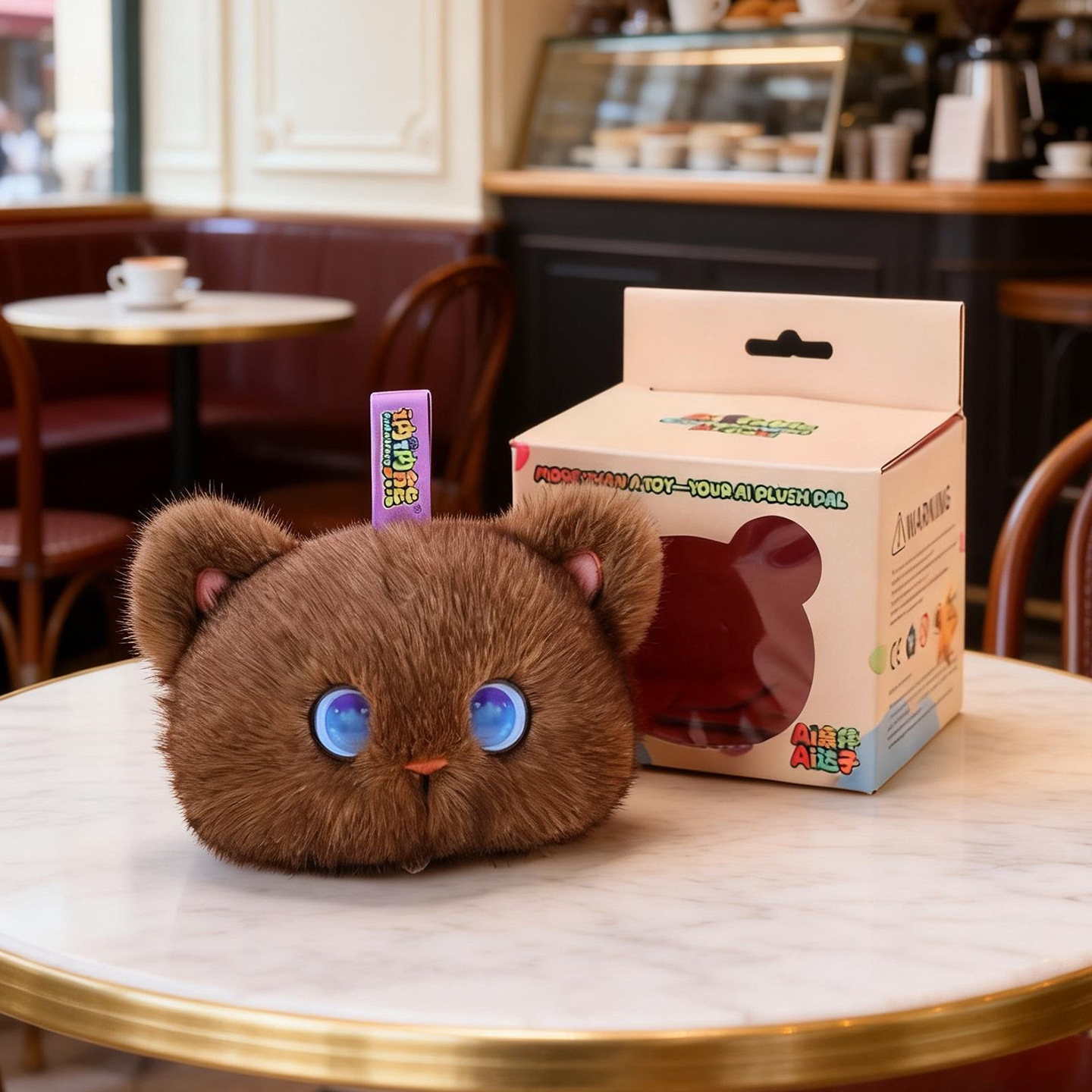 Tobot AI Plush Cat Toy Interac – Interactive Cat Toy recenzja i cena