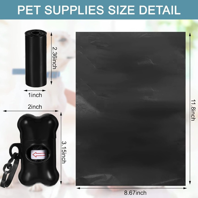 150 Count Dog Poop Bags + 1 bo – Poop Bag Dispenser recenzja i cena