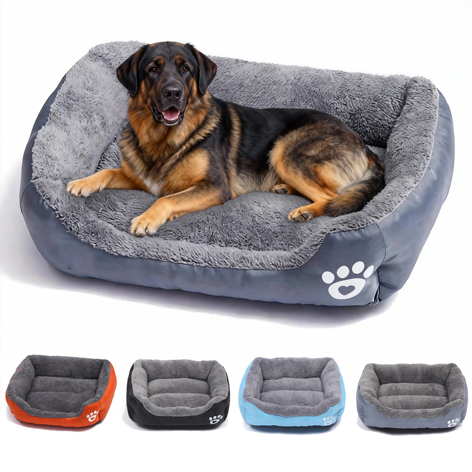 Soft Square Large Dog Sofa Ela – Calming Dog Bed recenzja i cena