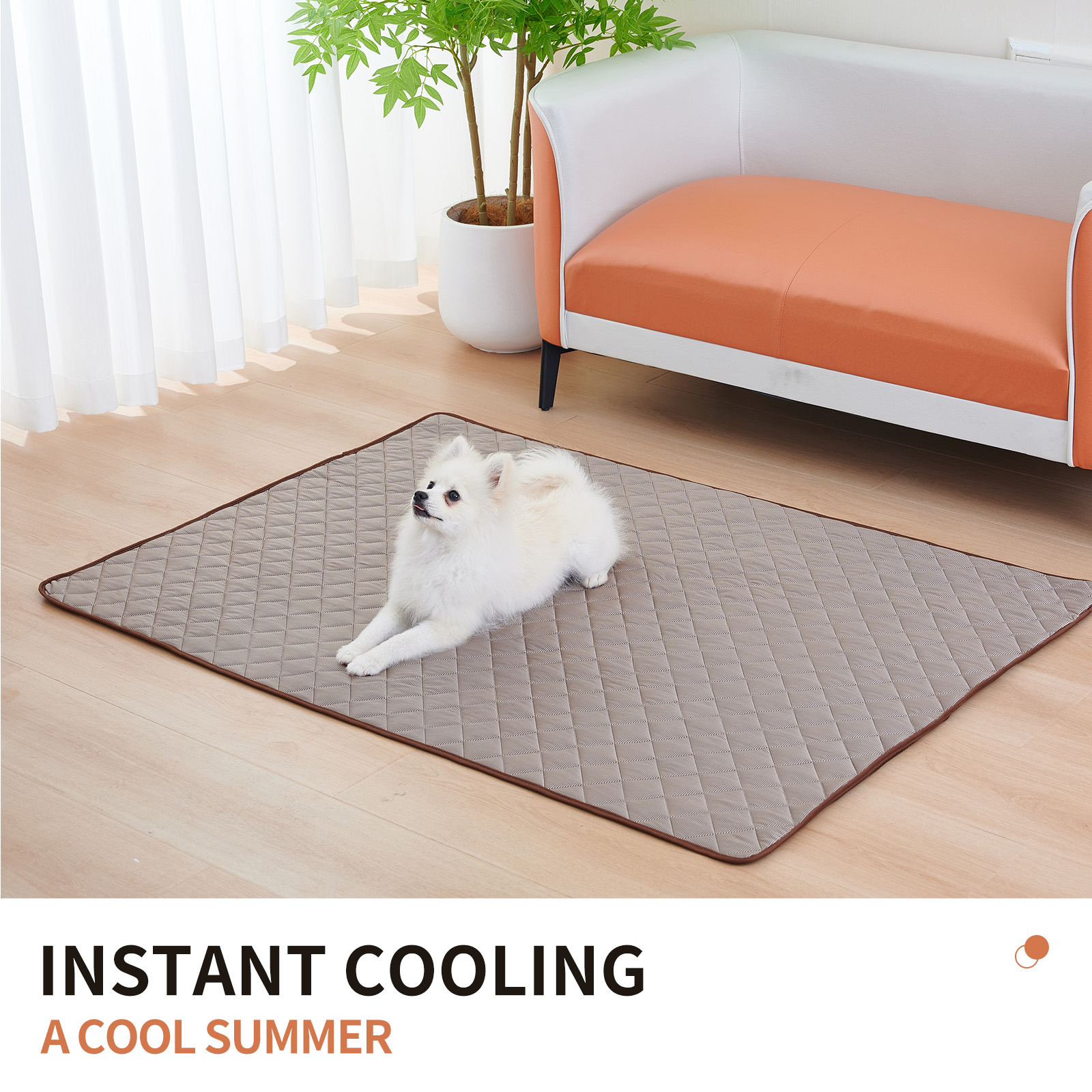 Pet Cooling Mat Dog Cat Sleepi – Calming Dog Bed recenzja i cena
