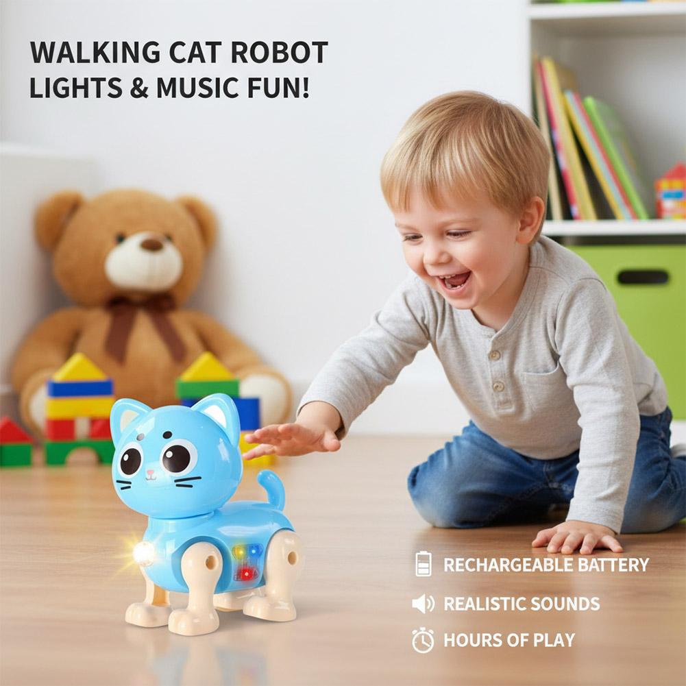Electric Walking Cat Toy for K – Interactive Cat Toy recenzja i cena
