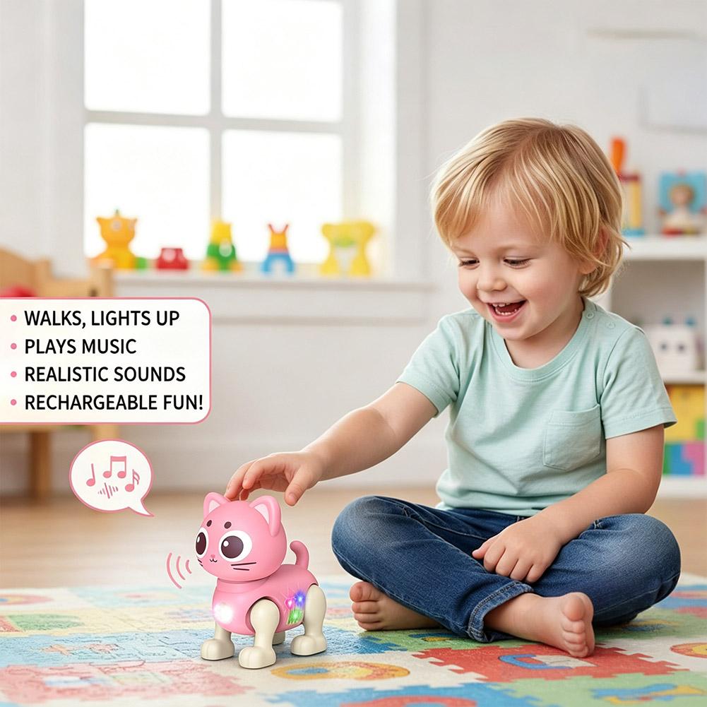Electric Walking Cat Toy for K – Interactive Cat Toy recenzja i cena