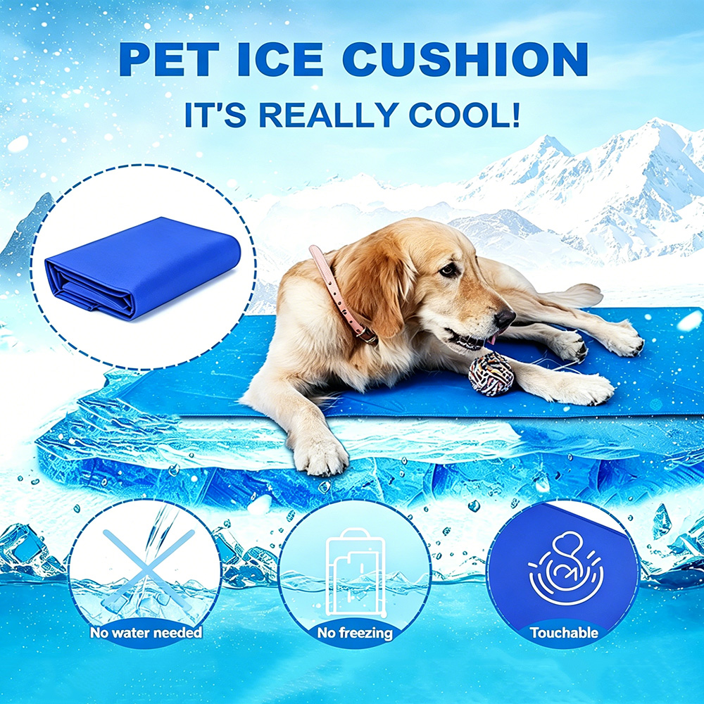 Summer Gel Pet Cooling Bed Mat – Calming Dog Bed recenzja i cena