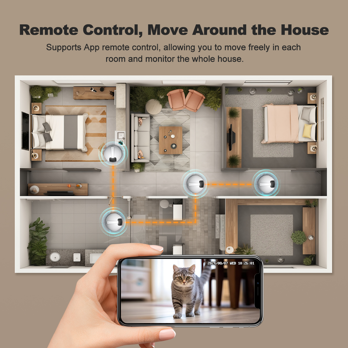 4MP HD App Remote Monitoring C – Interactive Cat Toy recenzja i cena