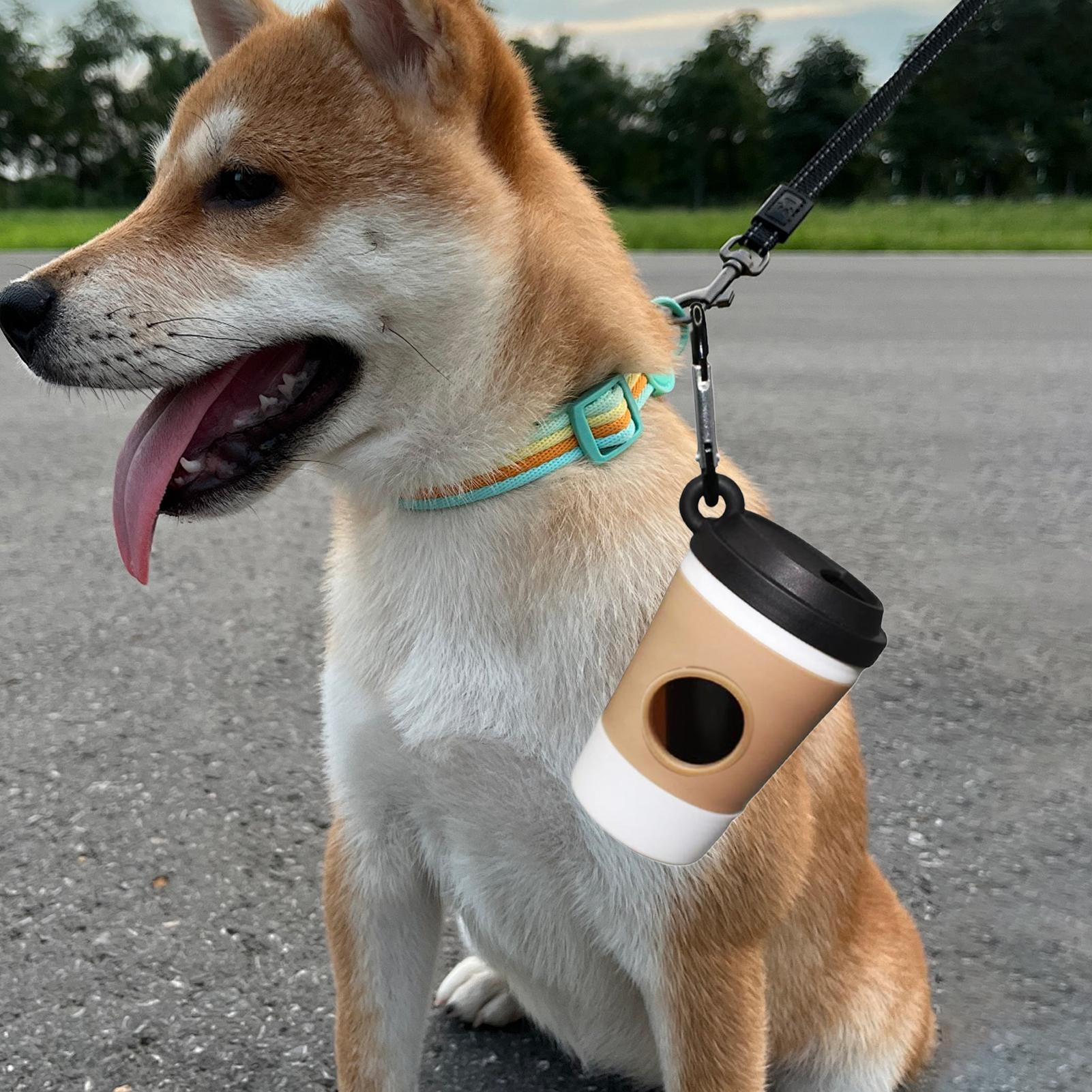 Coffee Cup Style Dog Poop Bag  – Poop Bag Dispenser recenzja i cena