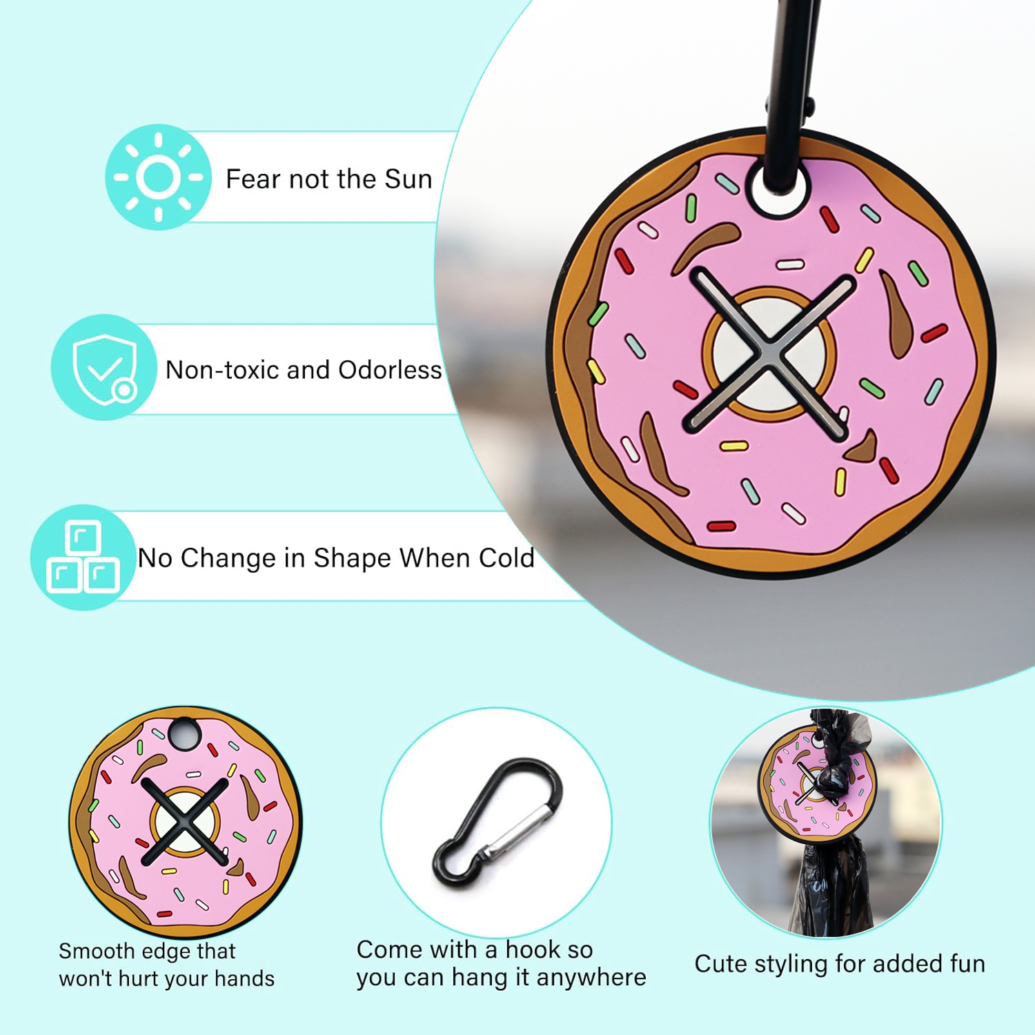 Pvc Pet Shit Bag Clip Dog Poop – Poop Bag Dispenser recenzja i cena
