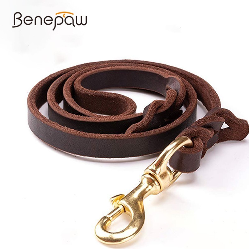 Benepaw High-end Cowhide Leath – Pet Supplies Pet Shop recenzja i cena